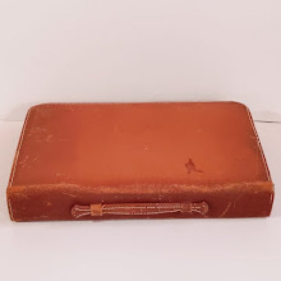 Rumpp Accessories Vintage 95s Rumpp Womens Travel Case Kit Leather